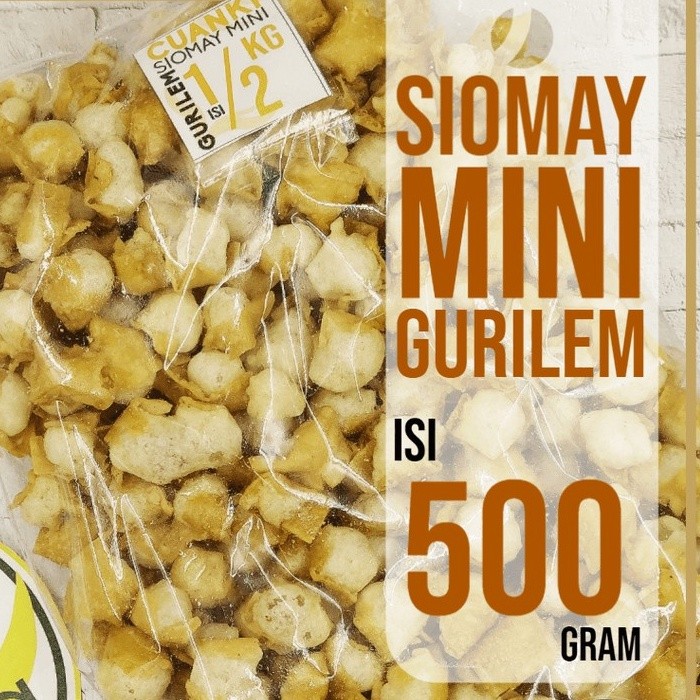 

siomay mini ,siomay bandung ,gurilem 500 gram
