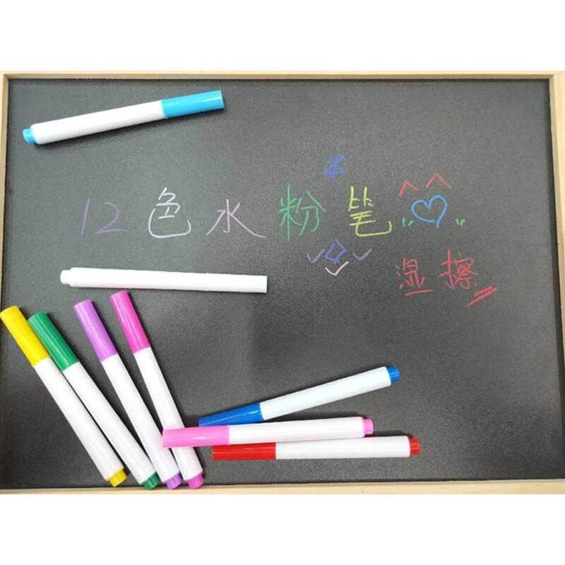 

AJSSHOP KISSBUTY Kapur Liquid Chalk Erasable Marker Kaca Papan Tulis 12 PCS - GP-96