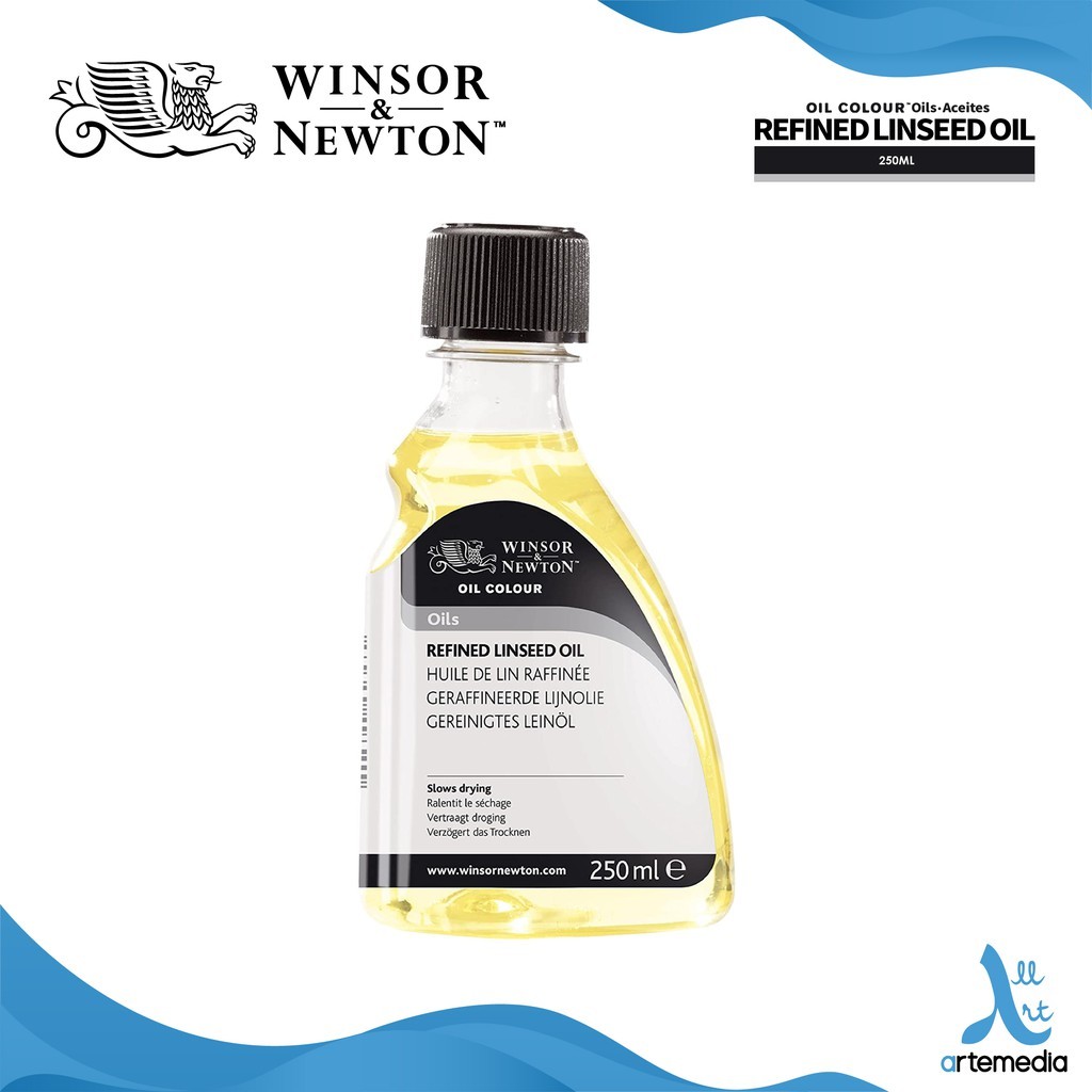 

Gramedia Surabaya - Winsor & Newton Refined Linseed Oil Painting Medium 250 ml