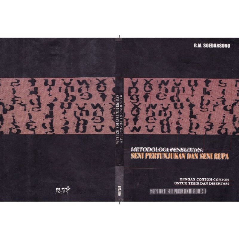 Metodologi penelitian seni pertunjukan dan seni rupa - Soedarsono