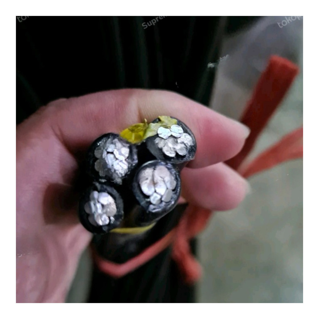 Kabel Twist  4x16 / 4x16mm SR TIC LVTC JTR PLN Meteran - 1 Meter Twisted Tuis