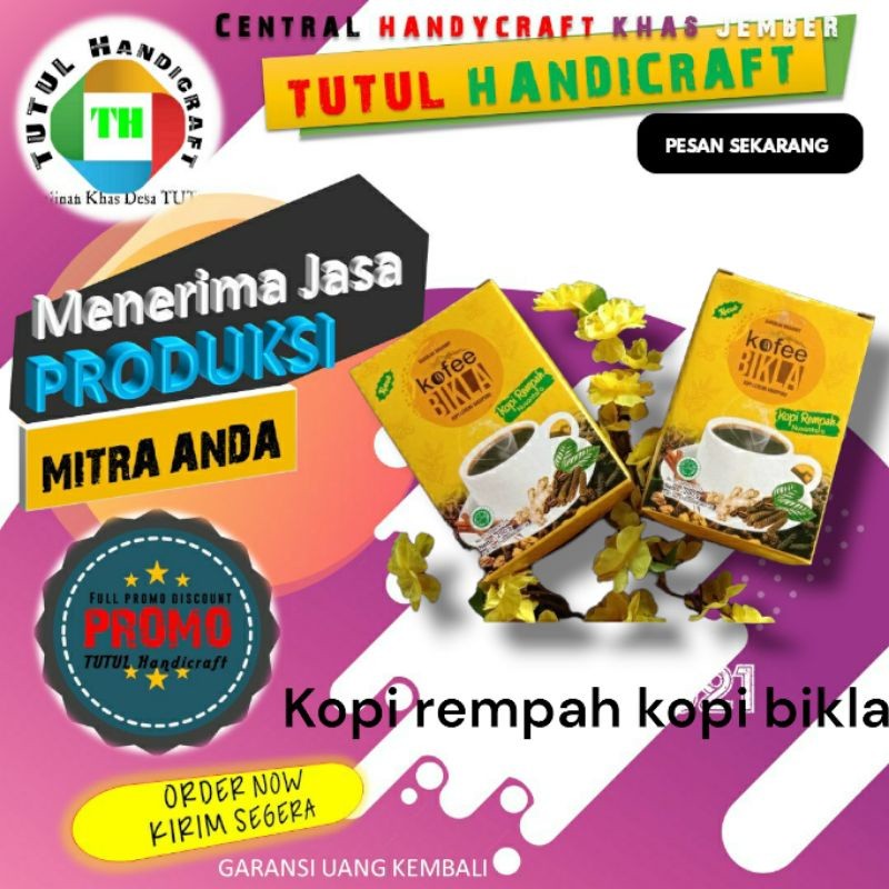 

IMRON PRIBADI PAKET 2 PCS KOPI BIKLA REMPAH NUASNTARA BOX 20 SACHET
