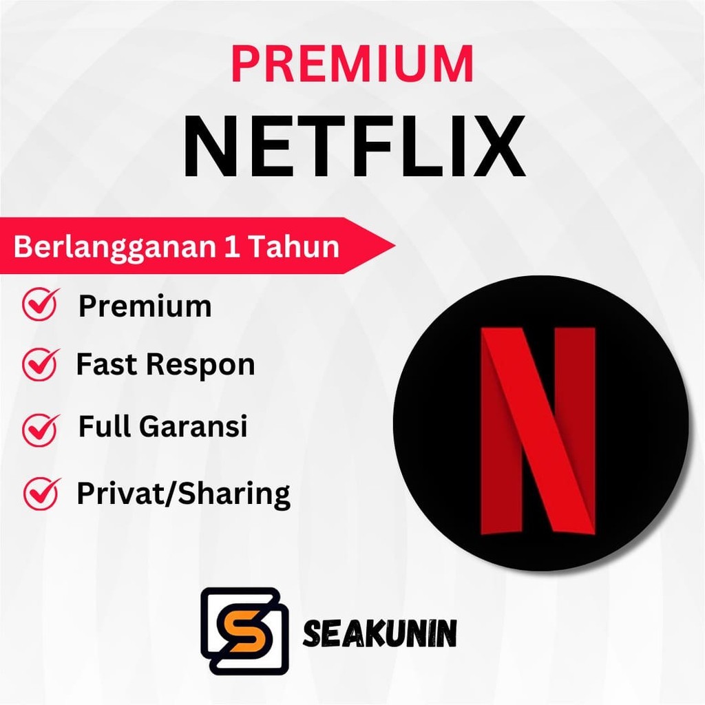 Akun Netflx 1 Tahun Murah Premiumme Anti Hold Ios Android Tv Ultra Hd [full Garansi]