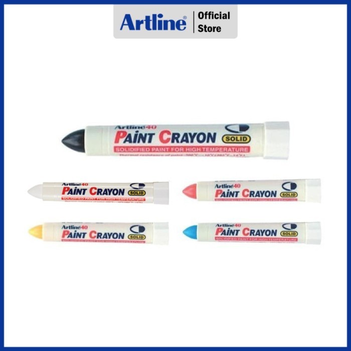 

[New Arrival] PAINT CRAYON ARTLINE SOLID MARKER EK-40 - Putih