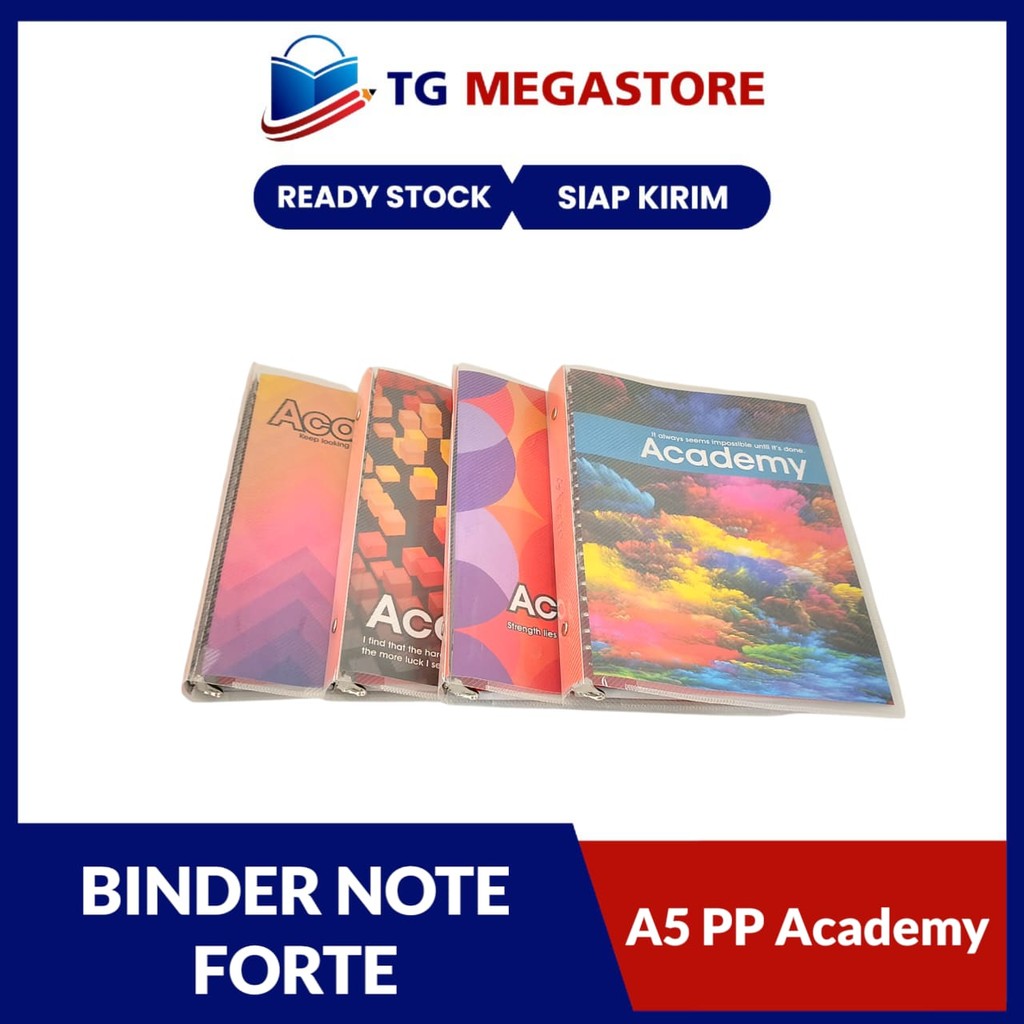 

Forte Binder Note A5 PP Academy