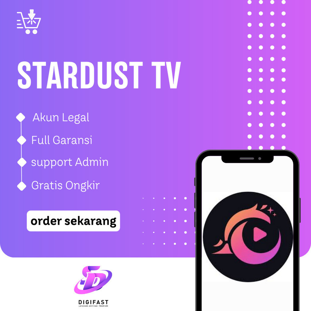 Akun Stardust TV Premium Tahunan Full Garansi