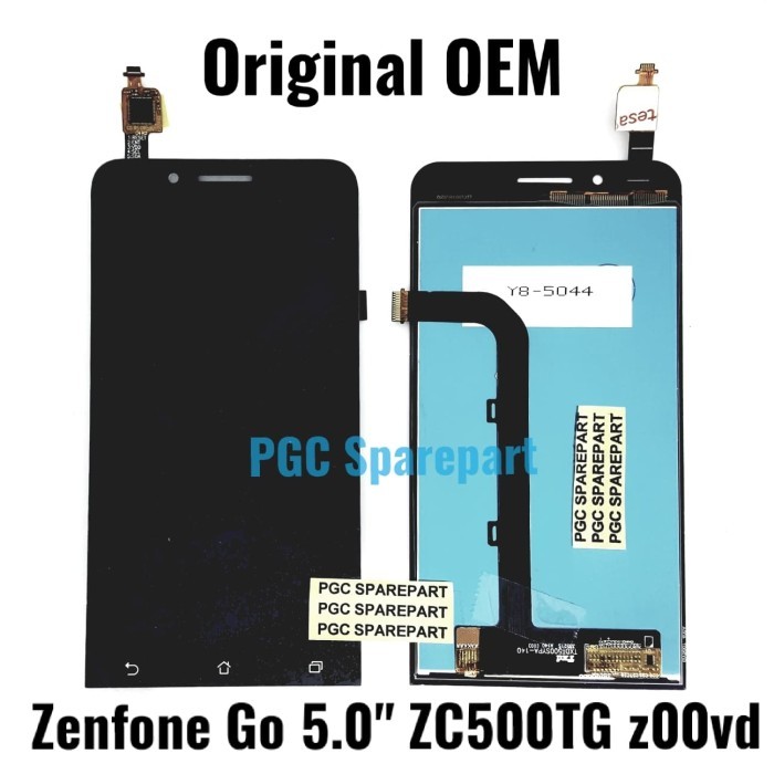 ORI OEM LCD Touchscreen Fuset Asus Zenfone Go 5.0" ZC500TG z00vd ZOOVD - Hitam