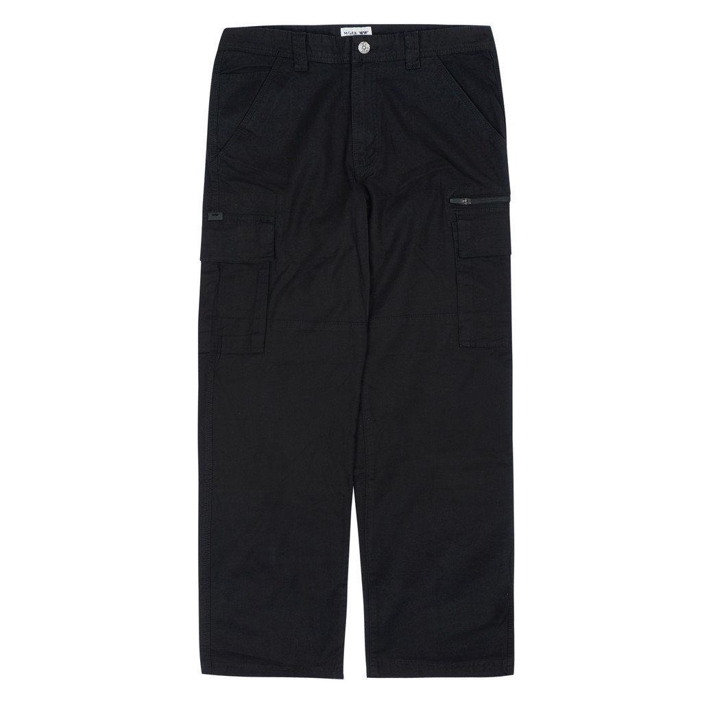 M.Gee Celana Cargo Panjang Pria Mgee Greg C028 Black