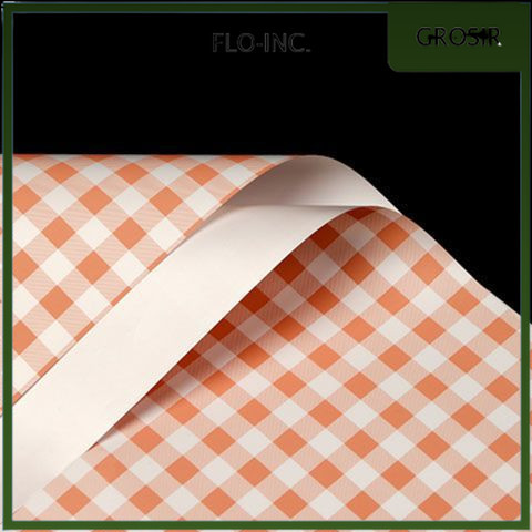 

FLO-INC. - FL37 KOTAK KOTAK Kertas Bunga Paper Buket Motif Summer Plaid Kotak Kado Florist Cellophane