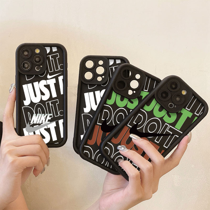 Merek Nike SOFTCASE SILIKON CASE CASING MATTE ROSE ANTISHOCKPROOF For Vivo V23E V21 V23 V30 V25 V29e