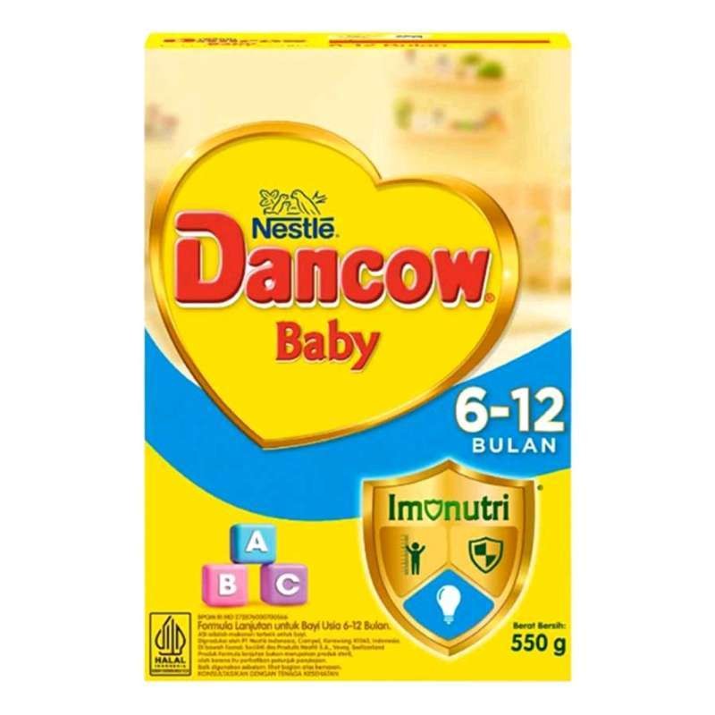 

Nestle Dancow Baby Susu Formula Bayi 6-12 Bulan 550 gr