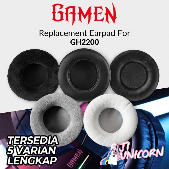 Earpad Earcup Ear Cushion Pad Gamen GH2200 GH 2200 Bantalan Busa Foam