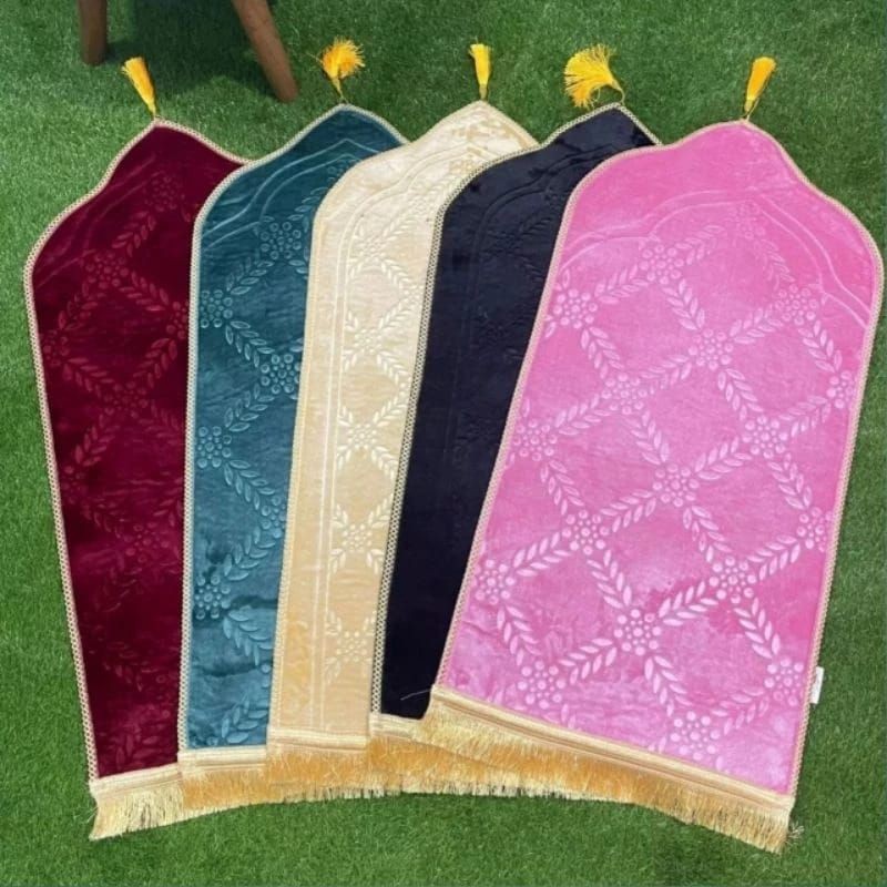 Sajadah Tebal Sajadah Midi Sajadah Kubah Polos Tebal Terlaris Terbaru 2024