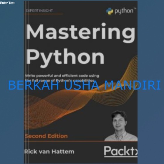 BUKU Mastering Python