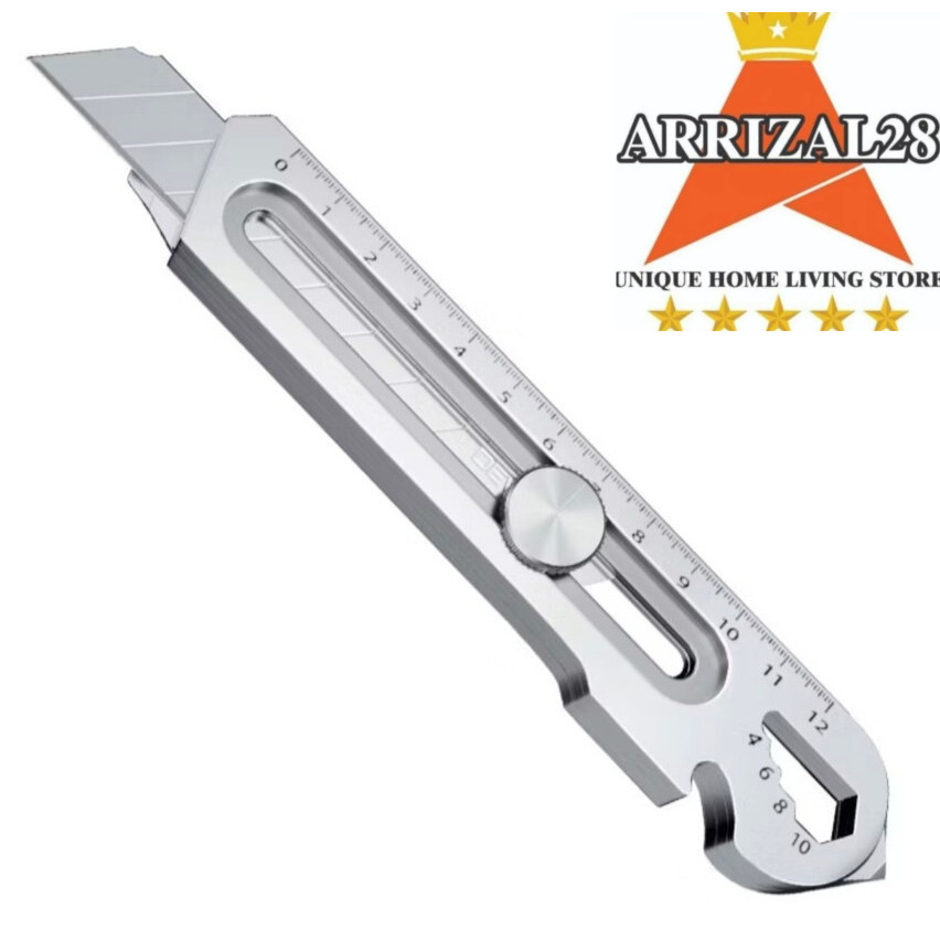 

PISAU CUTTER BAJA PEMOTONG MULTIFUNGSI ANTI KARAT 9IN1