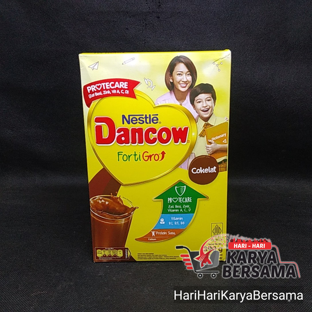 

MINUMAN SUSU BUBUK DANCOW FORTIGRO COKELAT 390GR