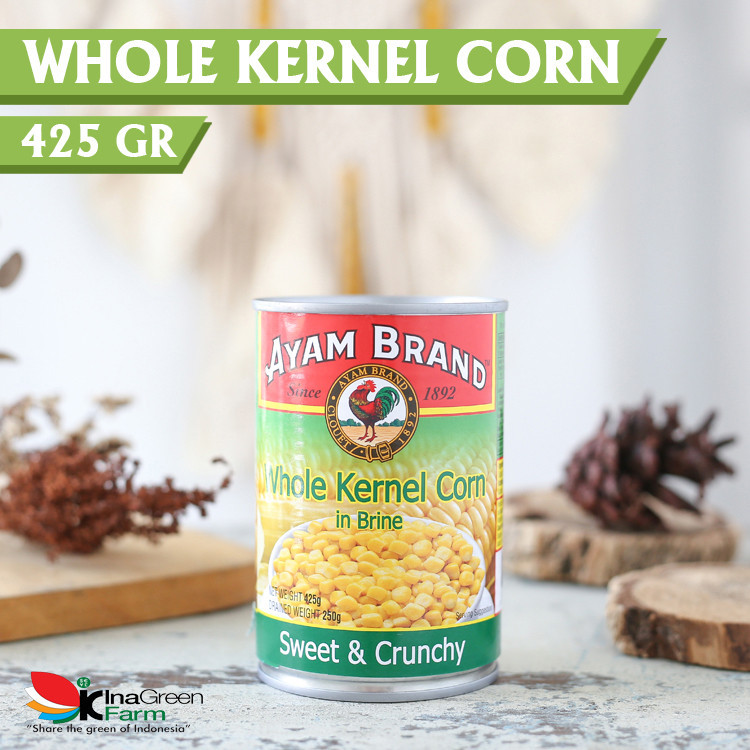 

Inagreen Farm Bandung Ayam Brand Jagung Manis Pipil Kaleng 425gr