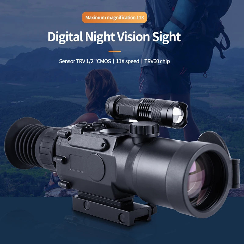 Night Vision Riflescope 11X Monocular Infrared Digital Sight
