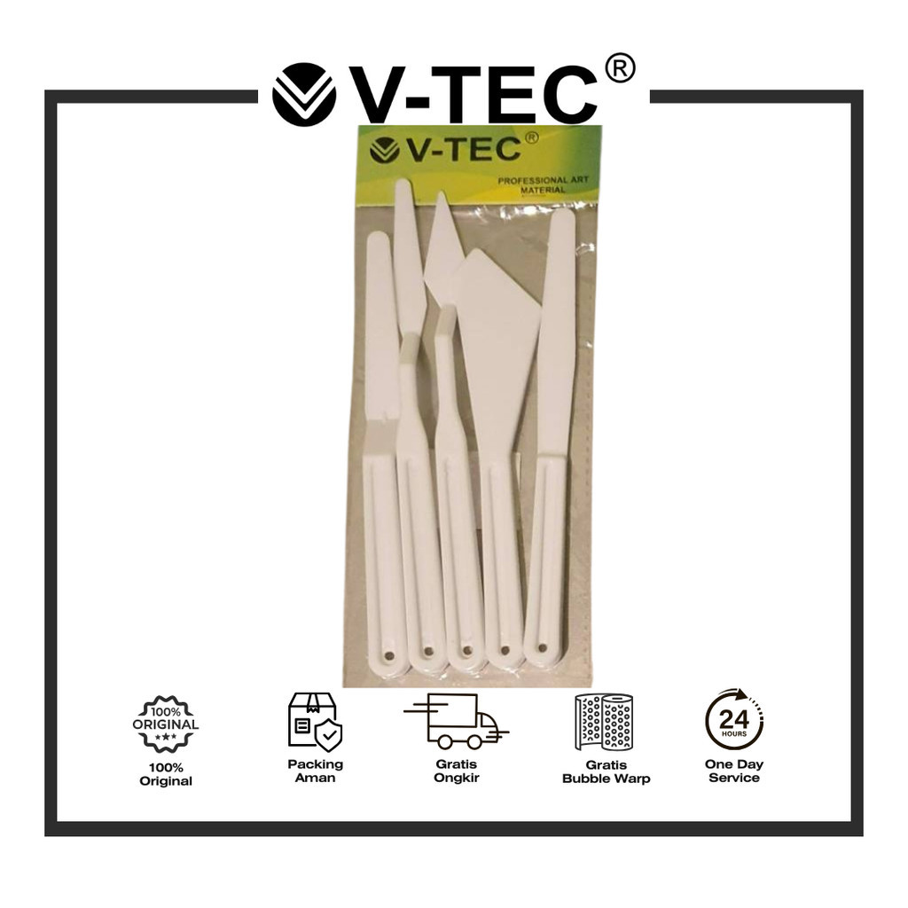 

VTEC ALAT CLAY KNIFE SET TYPE VT TS 5/5 // VT 23A/5 PAK