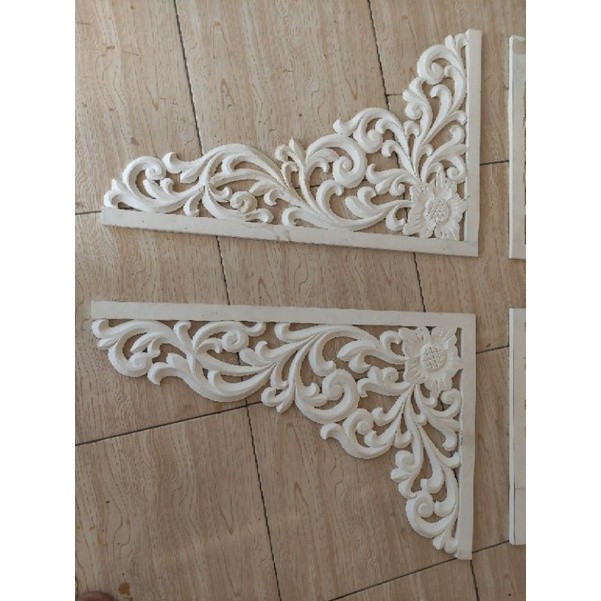 ornamen sudut ukir spon SHP8072