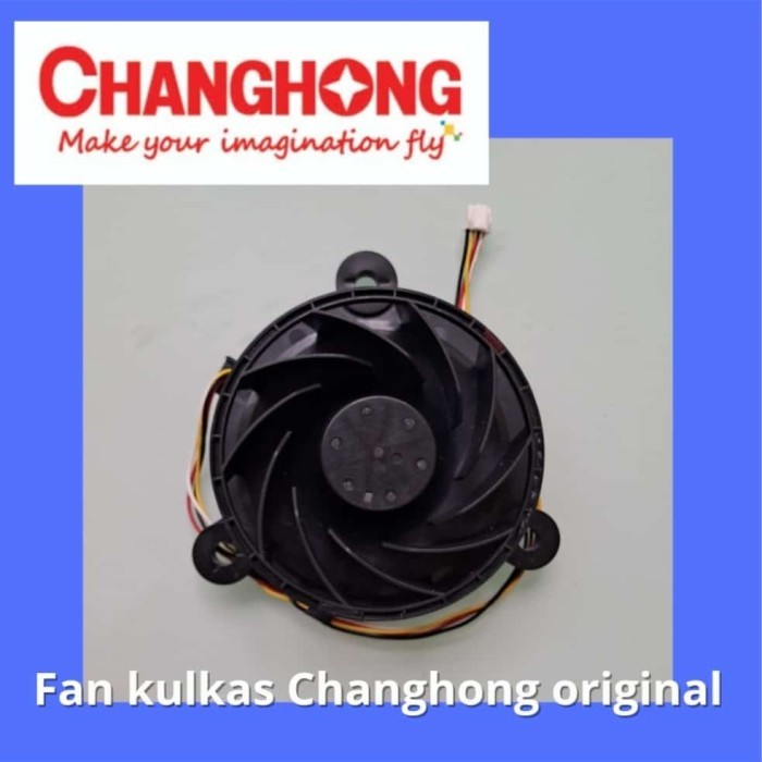 AJDpart FAN KULKAS CHANGHONG ORIGINAL DC12V NIDEC ElectroPart