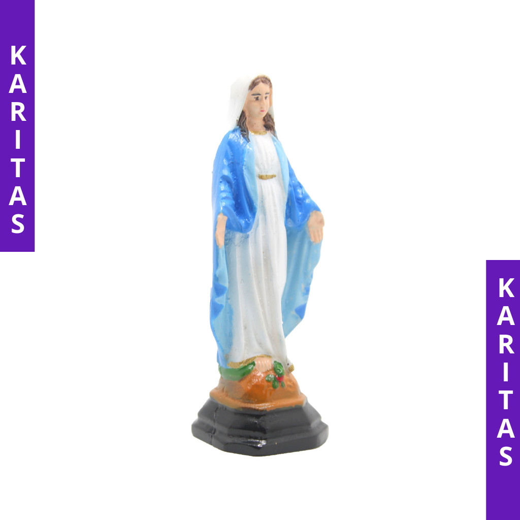 Lebah_Manis11 Patung Yesus-Maria 10 Cm/ Patung Yesus-Maria Mini / Patung Bunda Maria / Patung Tuhan