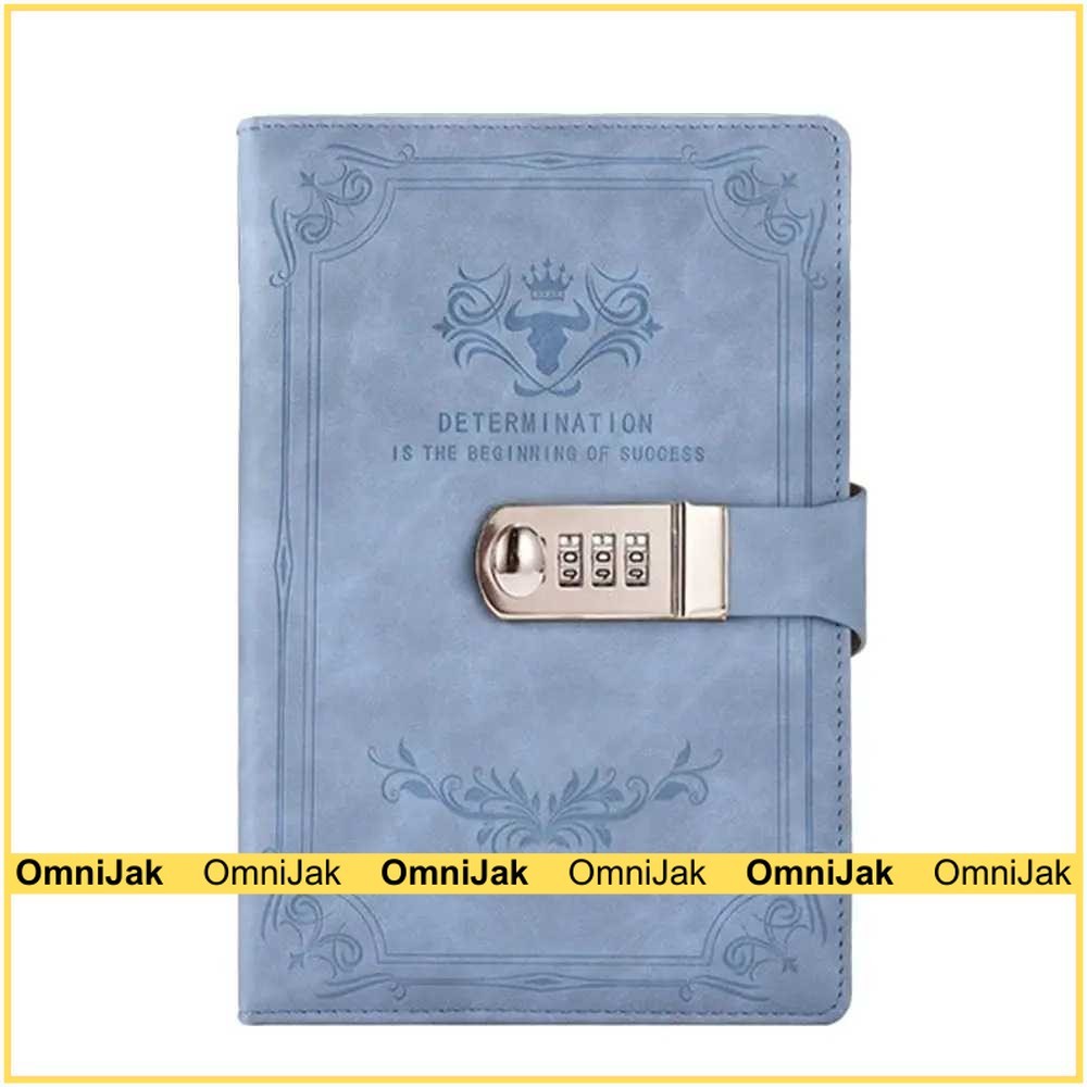 

TODDI Buku Jurnal Leather Determination A5 200 Halaman Grid with Lock - TDD3