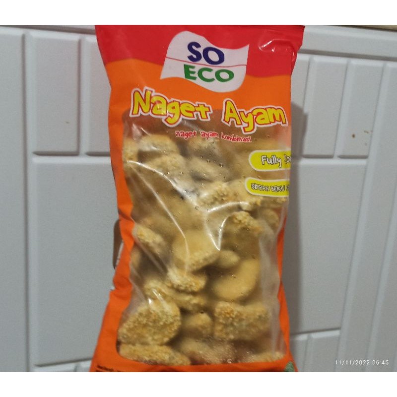 

(DERIFROZEN) So Eco Nugget Ayam 1kg