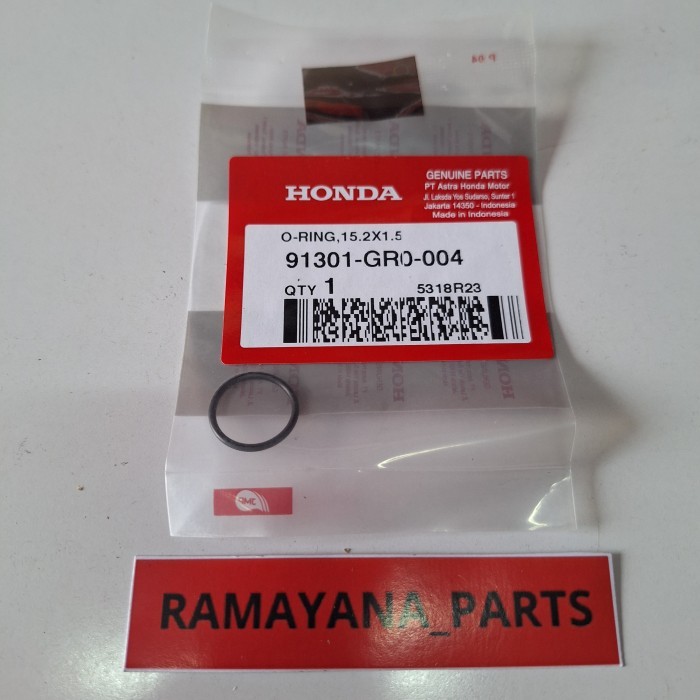 O-Ring 15.2X1.5 BeAT eSP K81 Scoopy eSP K93 91301GR0004