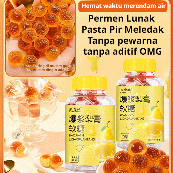 

No Brewing】Popping Ci Pear Throat & Lung Soft Candy