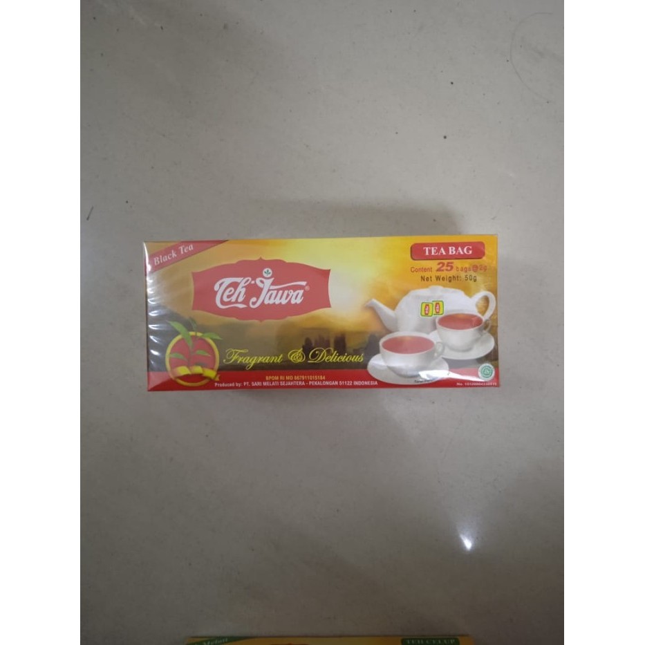 

TEH JAWA CELUP BLACK TEA 25 sachet