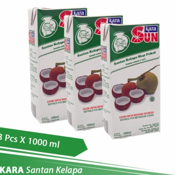 

kara sun 1000ml kelapa