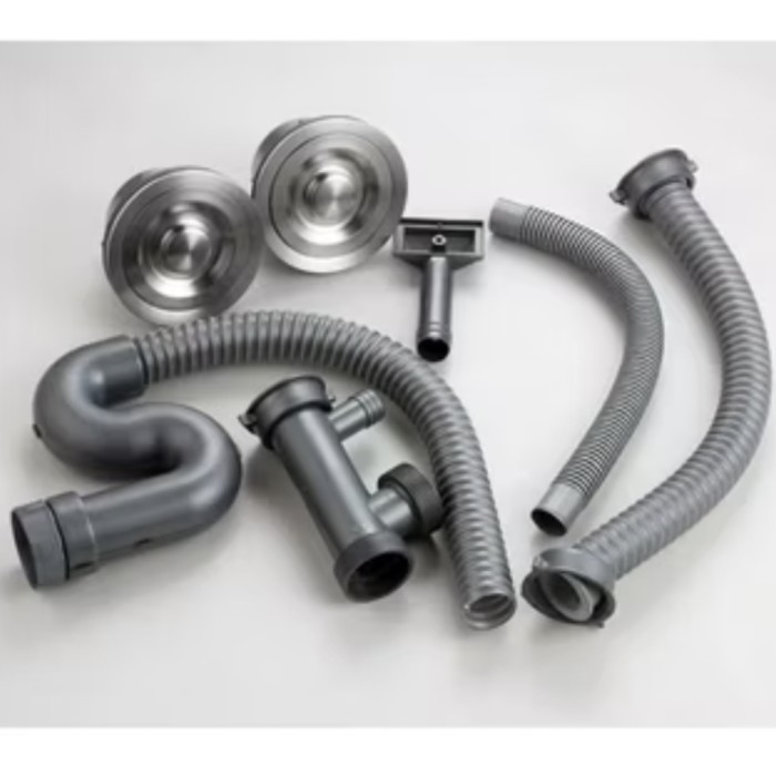 Selang pembuangan bak cuci piring 2 bak /Selang kitchen sink ori - Selang+Afur