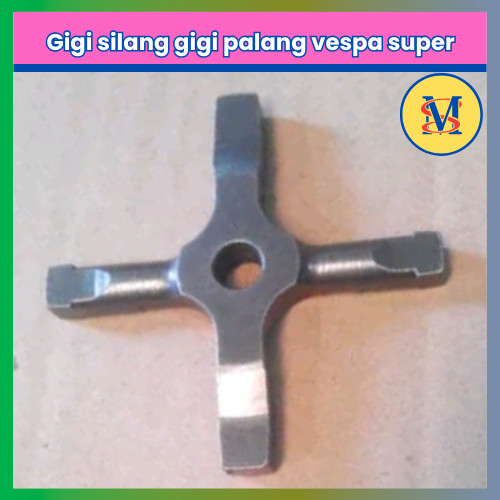 gigi silang gigi palang vespa super
