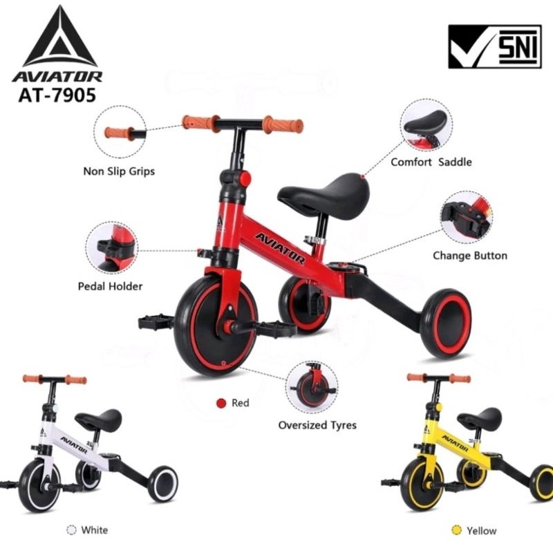 Dijamin ORI Sepeda Balance Bike EXOTIC ET 709 ET709 PMB T 20-7 T20-7nano / Exotic AT 7905 AT7905 AT 