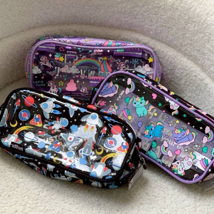 

SMIGGLE tempat pensil Anak Pencil case ATK Premium SM019