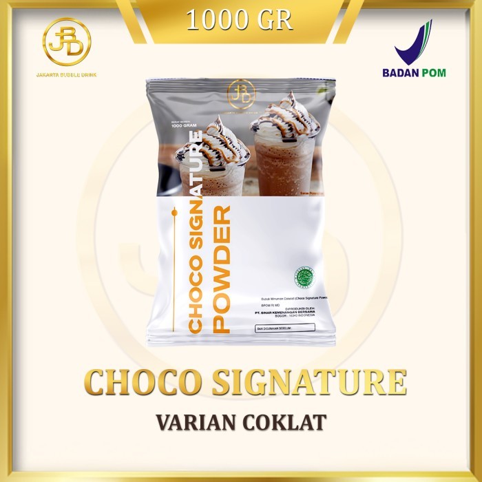 

Bubuk Minuman Premium Choco Signature 1Kg || Jakarta Bubble Drink - 1 kg