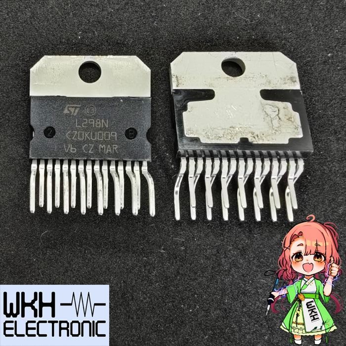 (BACA DESKRIPSI) IC L298N L 298N L298 N driver motor AG16 H-Bridge Dual Motor Driver