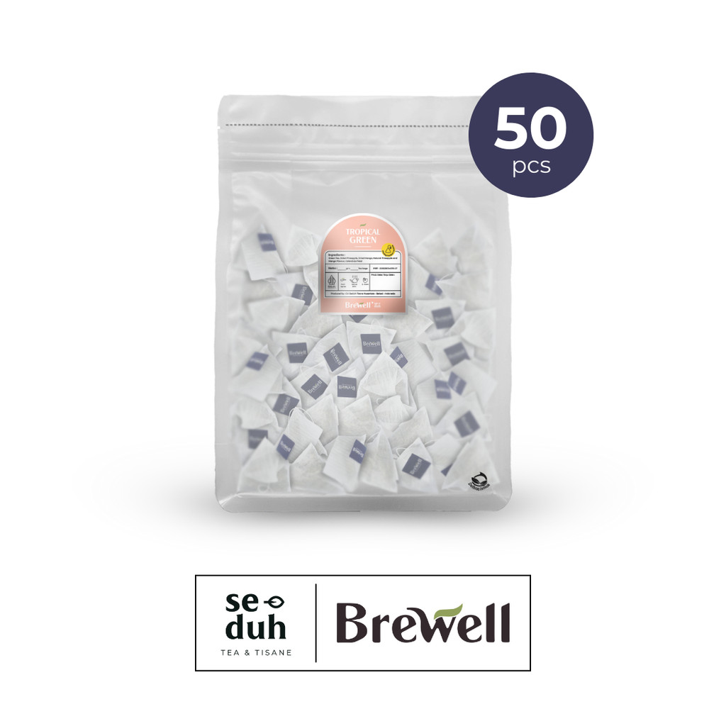 

BREWELL | FRUITY SERIES - PREMIUM TEA BAG POUCH - 50 pcs