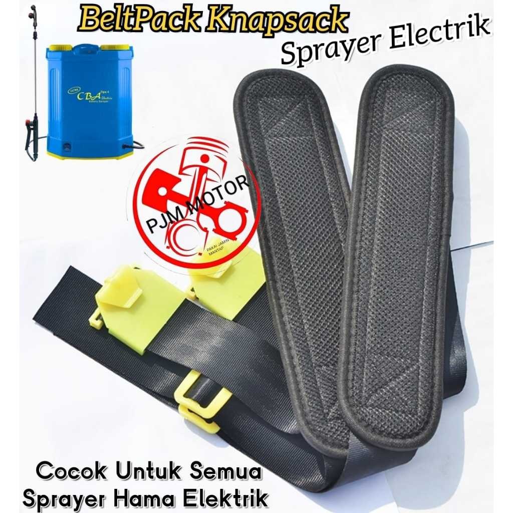 

16L Tali Gendong Strap Belt Pack Pompa Semprot Hama Elektrik model bantalan 12V CBA TANIKA YAMAMOTO amplas