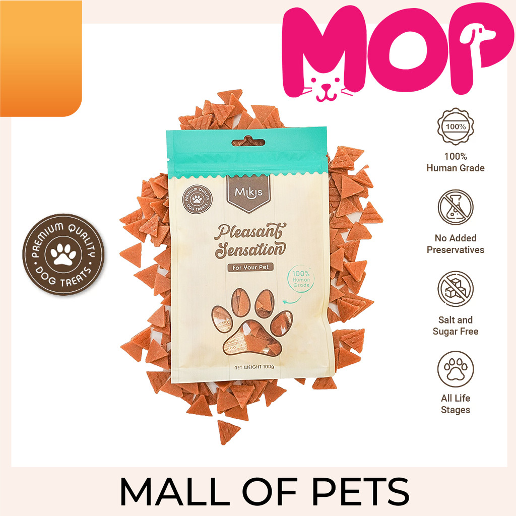 Mikis snack anjing rabbit nachos