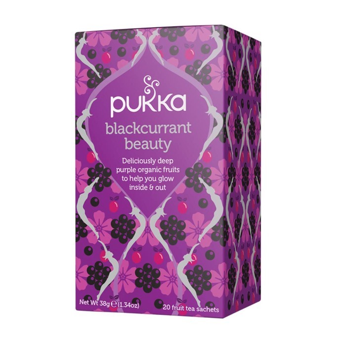 

PUKKA HERBS ORGANIC HERBAL TEA 20 Sachets - Blackcurrant