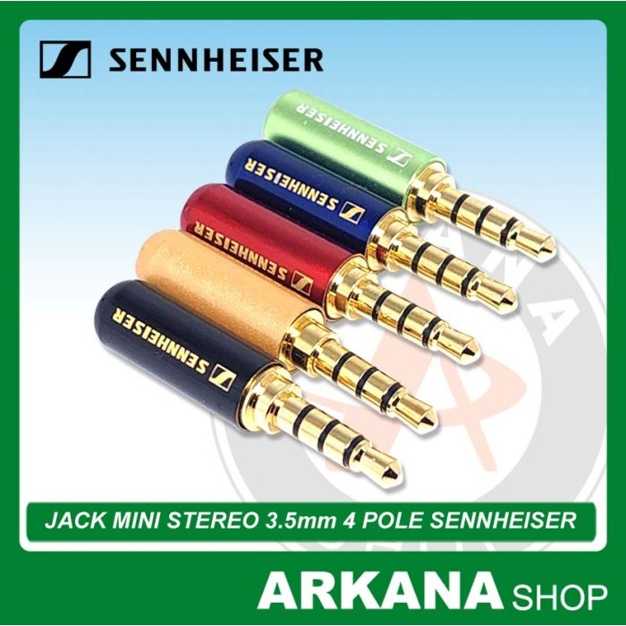 CONEKTOR  JACK MINI STEREO SENNHEISER 3.5MM 4 POLE