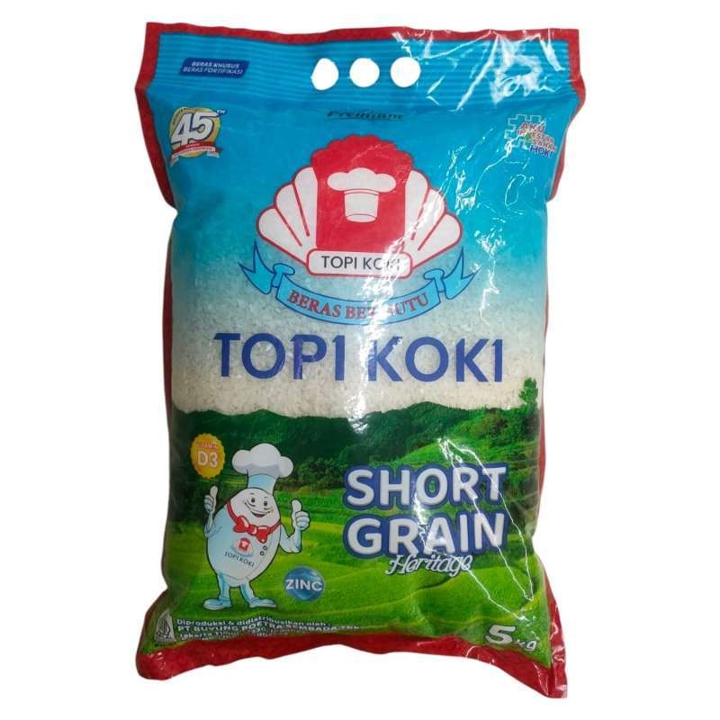 

Topi Koki Beras Short Grain Heritage 5 Kg
