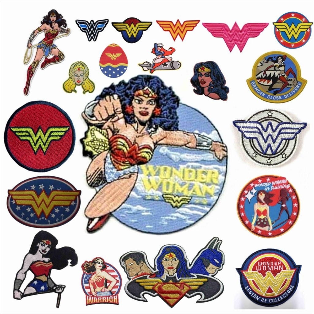 HERO Wonder Woman Patch Bordir Logo/Emblem/Embroidery