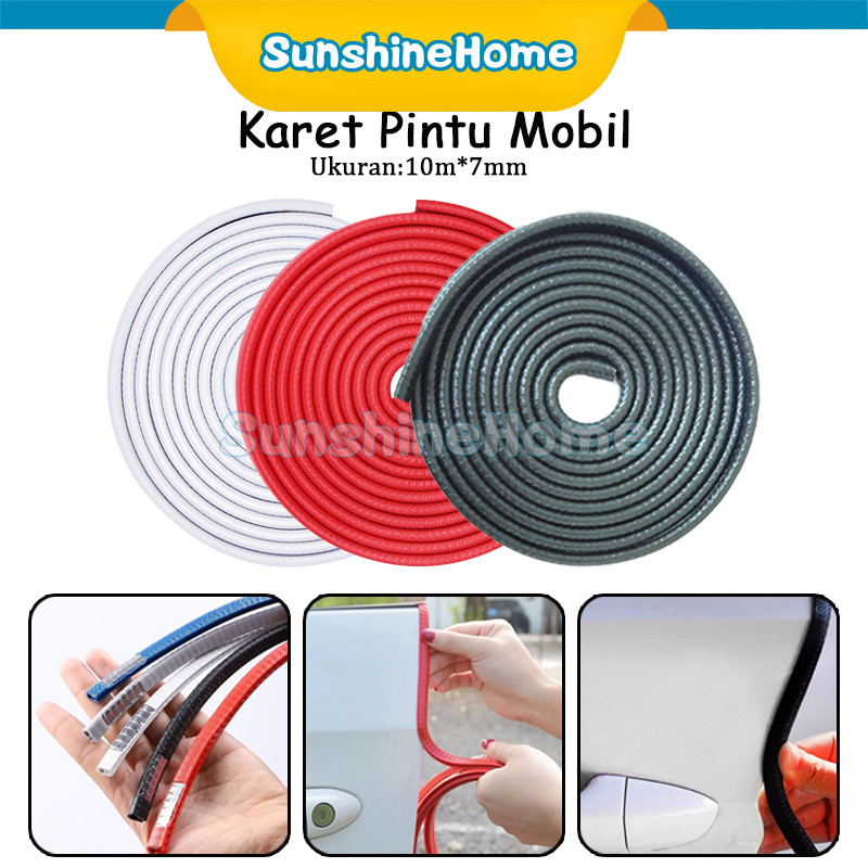 10M Karet Pelindung Pintu Mobil / Lis Pintu Mobil / Pelindung Pintu Mobil