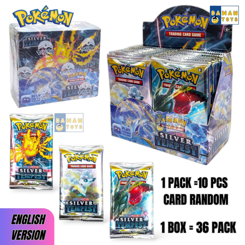 360pcs Kartu Pokemon 1 Box Grosir  Card 36pack