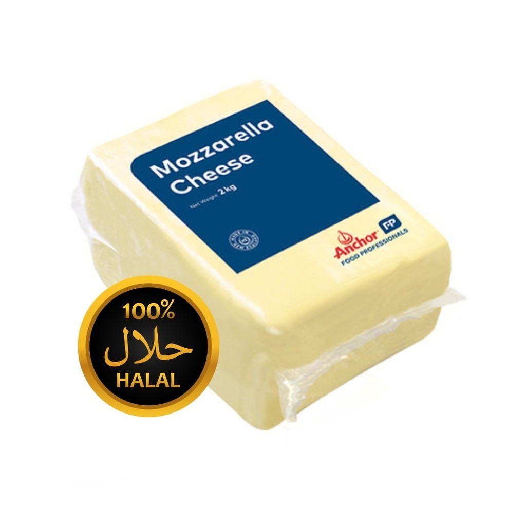 

Anchor Keju Mozzarella Repack 1 Kg - Mozzarella Cheese