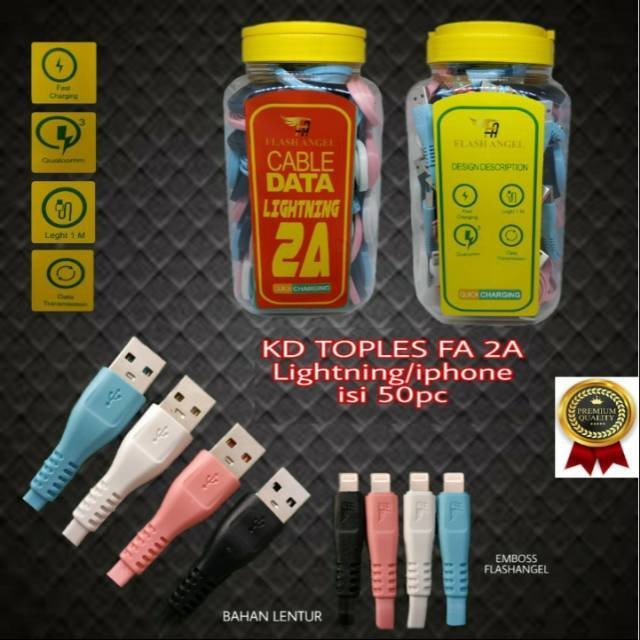 KABEL IPHONE TERMURAH  IPHONE 5 - IPHONE 13