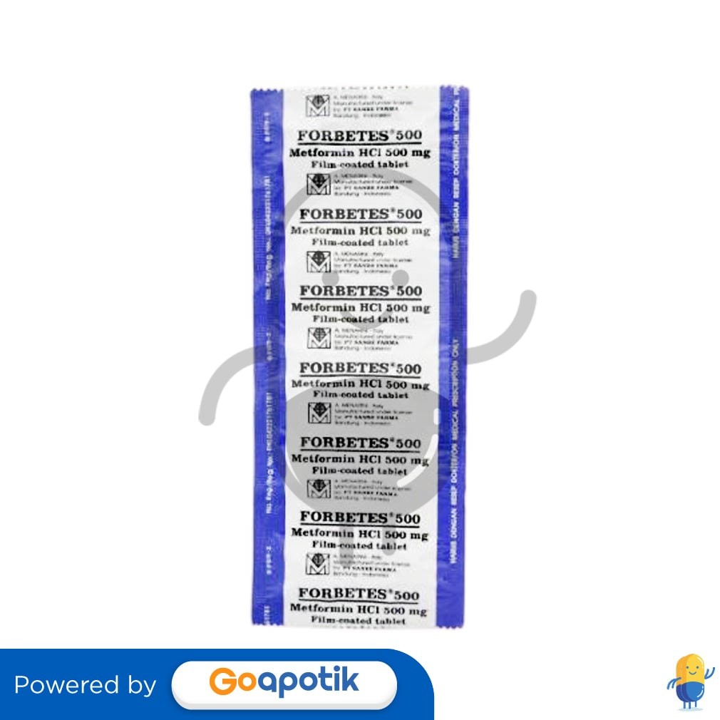 Forbetes 500 Mg Strip 10 Tablet